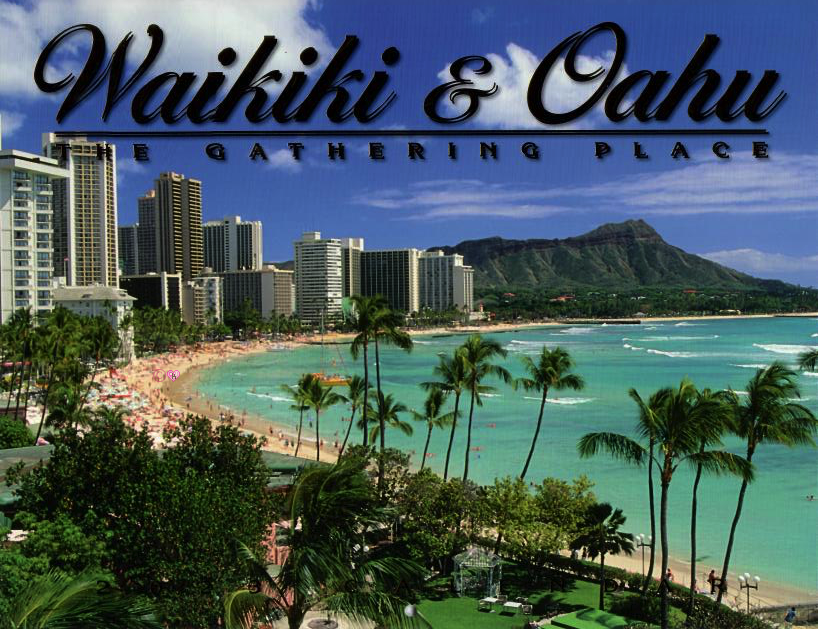 Oahu Hawaii Calendar 2023 Waikiki Beach Kawaii Aloha Hawaii Shop