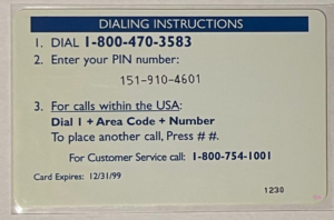 Smuckers Telephone card Scott Hamilton