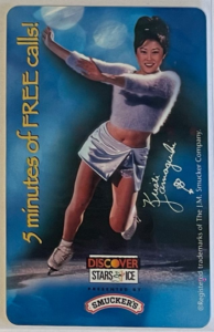 Smucker's Telephone Card Kristi Yamaguchi Stars on Ice
