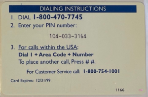 Smucker's Phonecard Kristi Yamaguchi Ice Skating