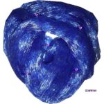 Graduation School Blue Candy Lei Netting Tubing
